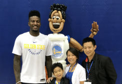 Jordan Bell Warriors Balloon