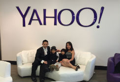 Performing at Yahoo